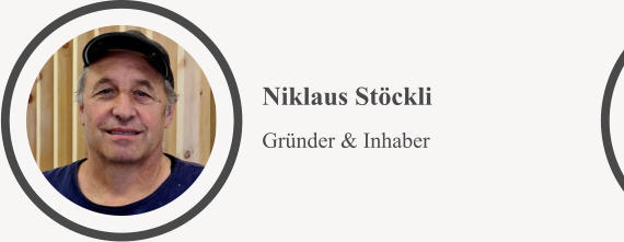 Gründer & Inhaber Niklaus Stöckli